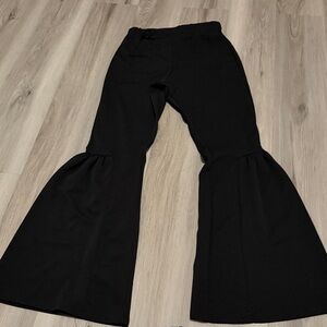 Park Avenue Classic Black Flare Pants